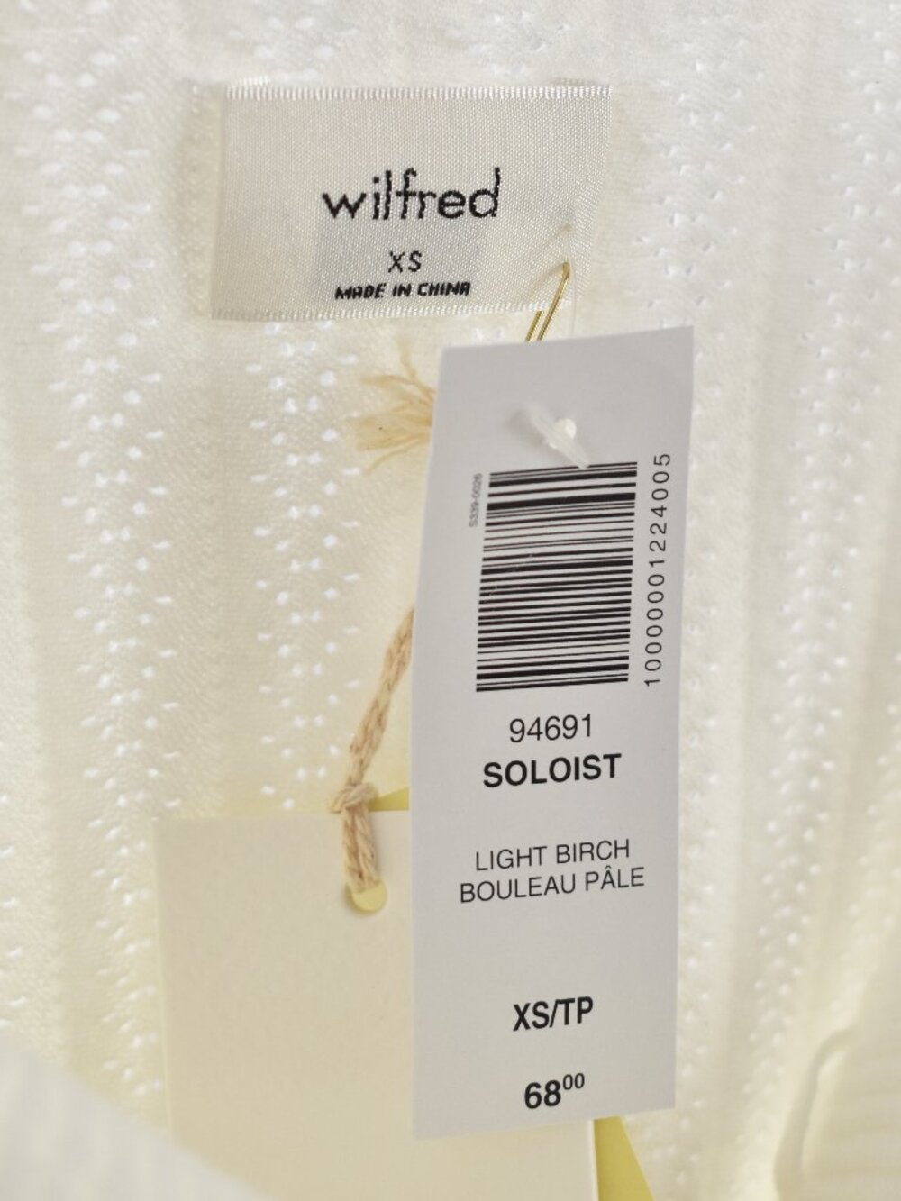 Aritzia Wilfred Soloist Knit Tank Top NEW - XS - Picture 10 of 10